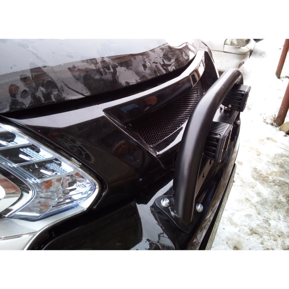 Решетка радиатора АВС-Дизайн Mitsubishi L200 2015- чёрная