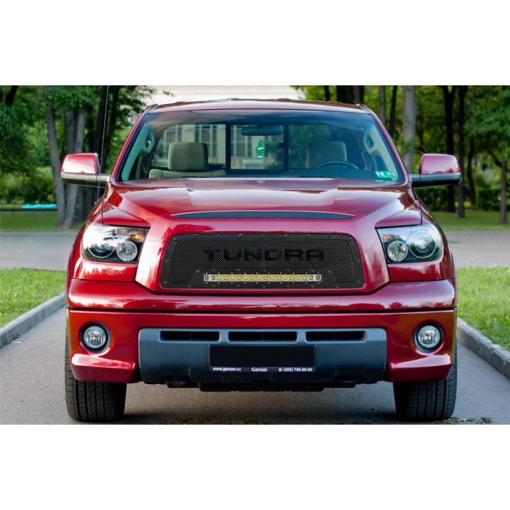 Решетка Toyota Tundra 06-10 LED балка однорядная 100W