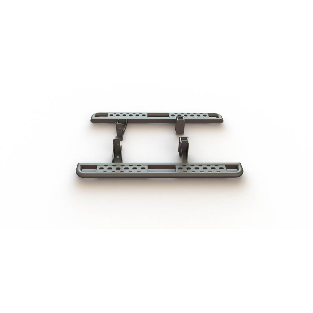 Силовые пороги Nissan Patrol Y61 до 2004 г.в. раздельные ступени