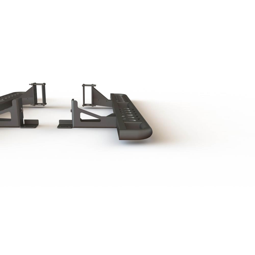 Силовые пороги Nissan Patrol Y61 до 2004 г.в. раздельные ступени