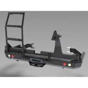 Силовой бампер задний для Toyota Land Cruiser 76