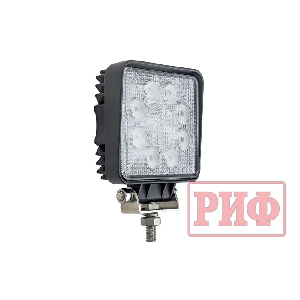 Светодиодная фара водительского света РИФ 110 мм 24W LED