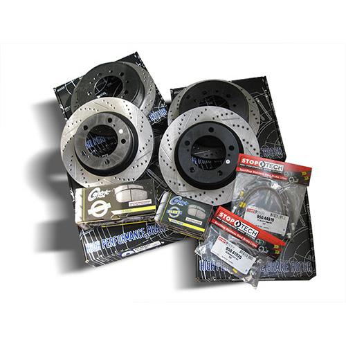 Тормозная система Sport Kit c проточками STOPTECH Toyota Tundra