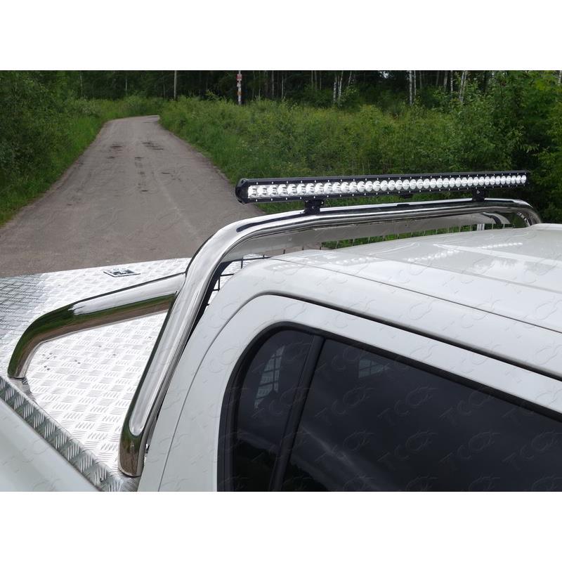 TOYOTA HILUX 2015+ Защита кузова (для крышки) 75х42 мм