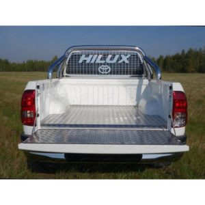 TOYOTA HILUX 2015+ Защитный алюминиевый вкладыш в кузов автомобиля