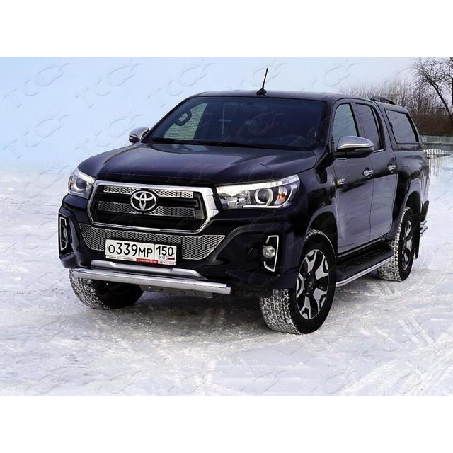 TOYOTA Hilux Exclusive 2018- Защита передняя нижняя 76