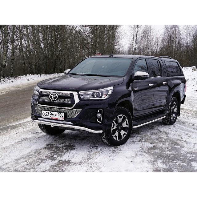TOYOTA Hilux Exclusive 2018- Защита передняя (волна) 60