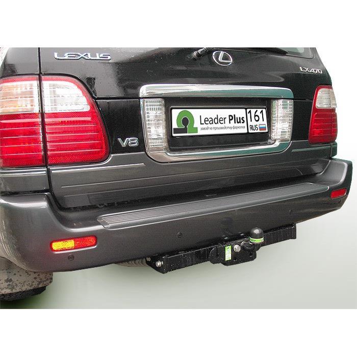ТСУ для LEXUS LX 470 (UZJ100) / TOYOTA LAND CRUISER 100 1998-2007 (с нерж. пластиной)