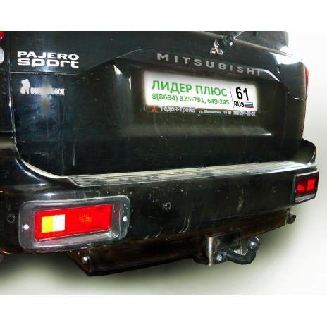 ТСУ для MITSUBISHI PAJERO SPORT (K90) 1998-2008 (C НЕРЖ. ПЛАСТИНОЙ)