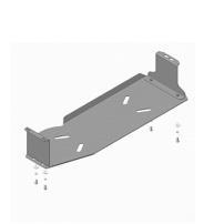 Усиленная защита топливного бака 3 мм
