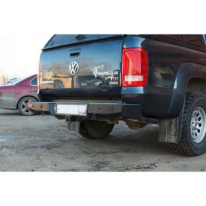 Задний силовой бампер серии OJ на лифтованный VW Amarok