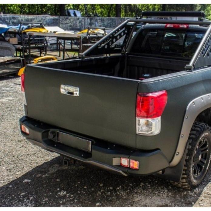 Задний силовой композит 10мм. бампер Тойота Тундра 2007г.+ с Led фонарями