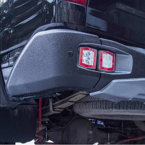 Задний силовой композит 6 мм. бампер Тойота Тундра 2014г.+ с Led фонарями