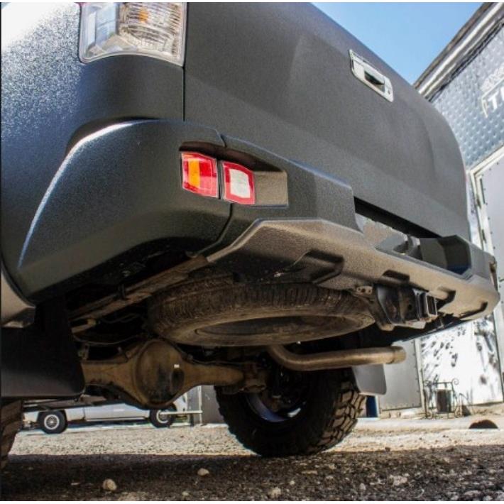 Задний силовой композит 6мм. бампер Тойота Тундра 2007г.+ с Led фонарями