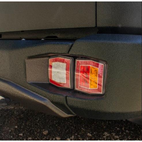 Задний силовой композит 6мм. бампер Тойота Тундра 2007г.+ с Led фонарями