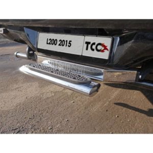 Задняя подножка овальная 120 х 60 мм (под фаркоп производства TCC )