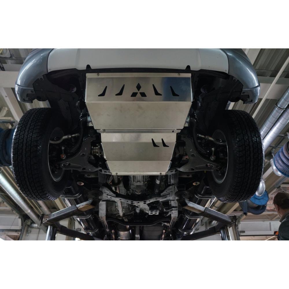 Защата картера и радиатора Алюминиевая Fiat Fullback (2016-)