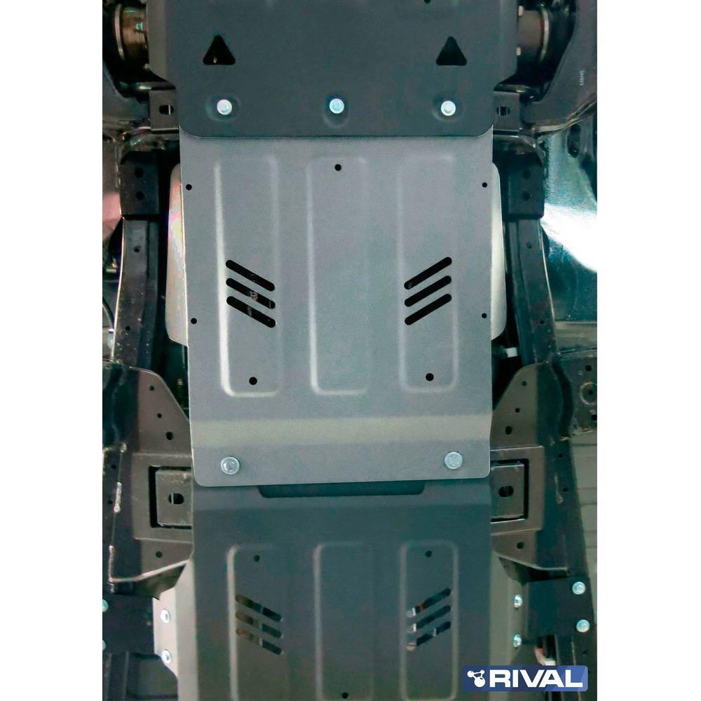 Защита алюминиевая "Rival" для КПП Fiat Fullback 2016-2019