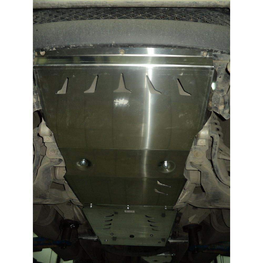 Защита днища Mitsubishi L-200 (2006+)из 4х частей (картер