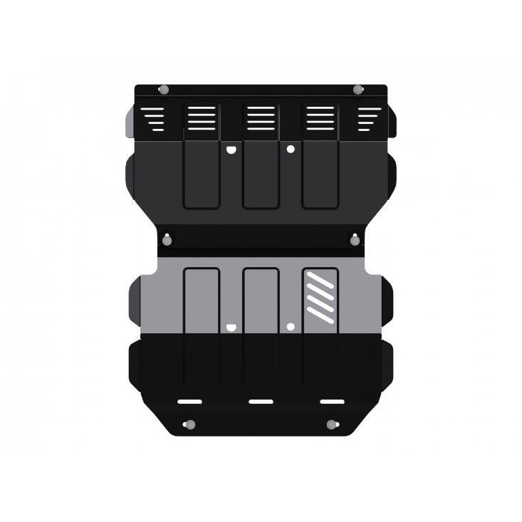 Защита картера и радиатора для Fiat Fullback 2016