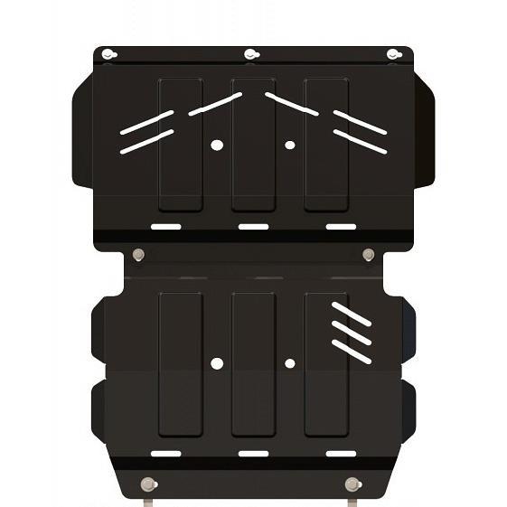 Защита картера и радиатора для Mitsubishi L200 (Triton)