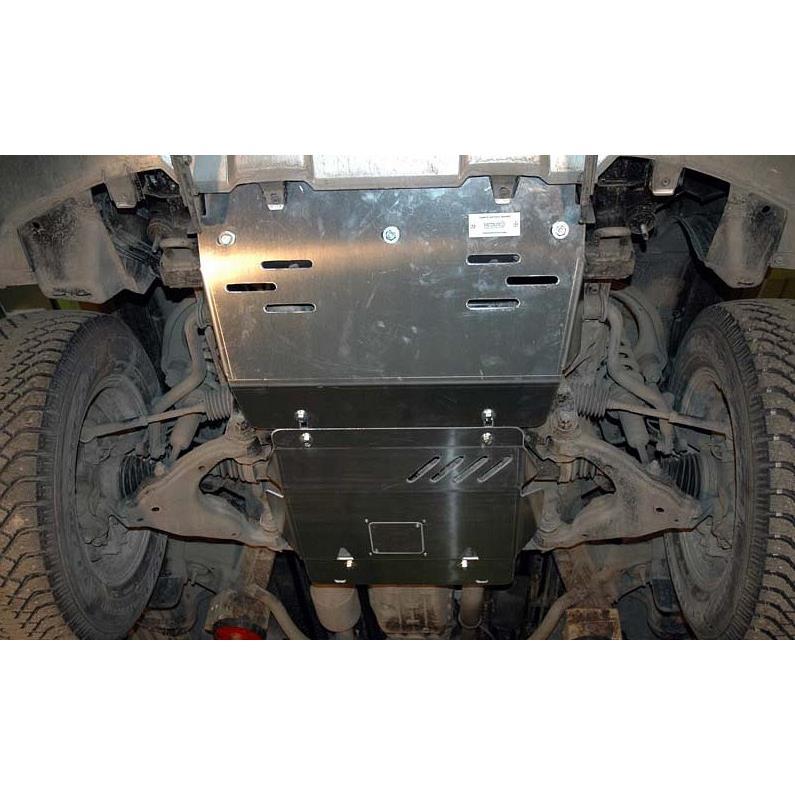 Защита картера и рулевых тяг Шериф для Toyota Land Cruiser Prado 120 V-4