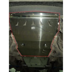 Защита картера Mitsubishi L-200 2006+ (Алюминий 4 мм)