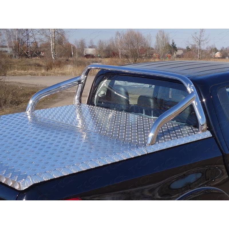 Защита кузова 75х42 мм (для крышки) MITSUBISHI L200 2015-2019