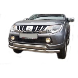 Защита переднего бампера овал Mitsubishi L200 2015