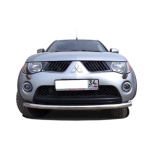 Защита переднего бампера радиус Mitsubishi L200 2006