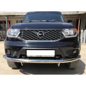 Защита переднего бампера радиус УАЗ Patriot 2014-2017