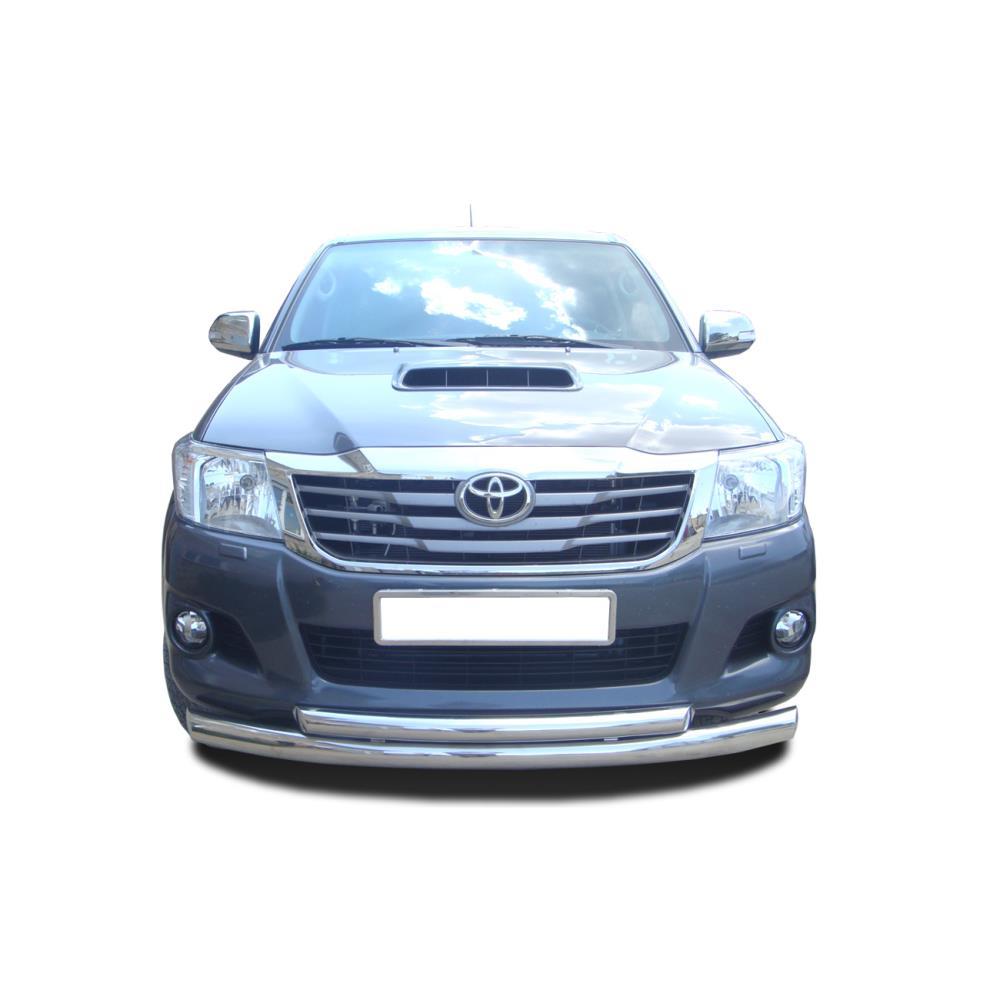Защита переднего бампера Toyota Hilux 2011