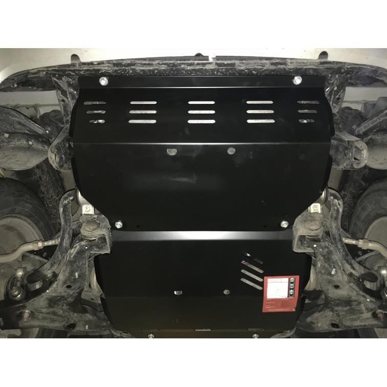 Защита радиатора и картера для Pajero Sport