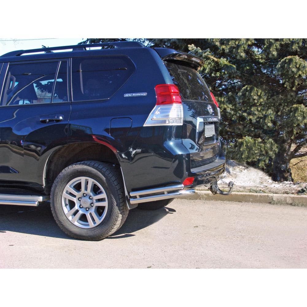 Защита заднего бампера