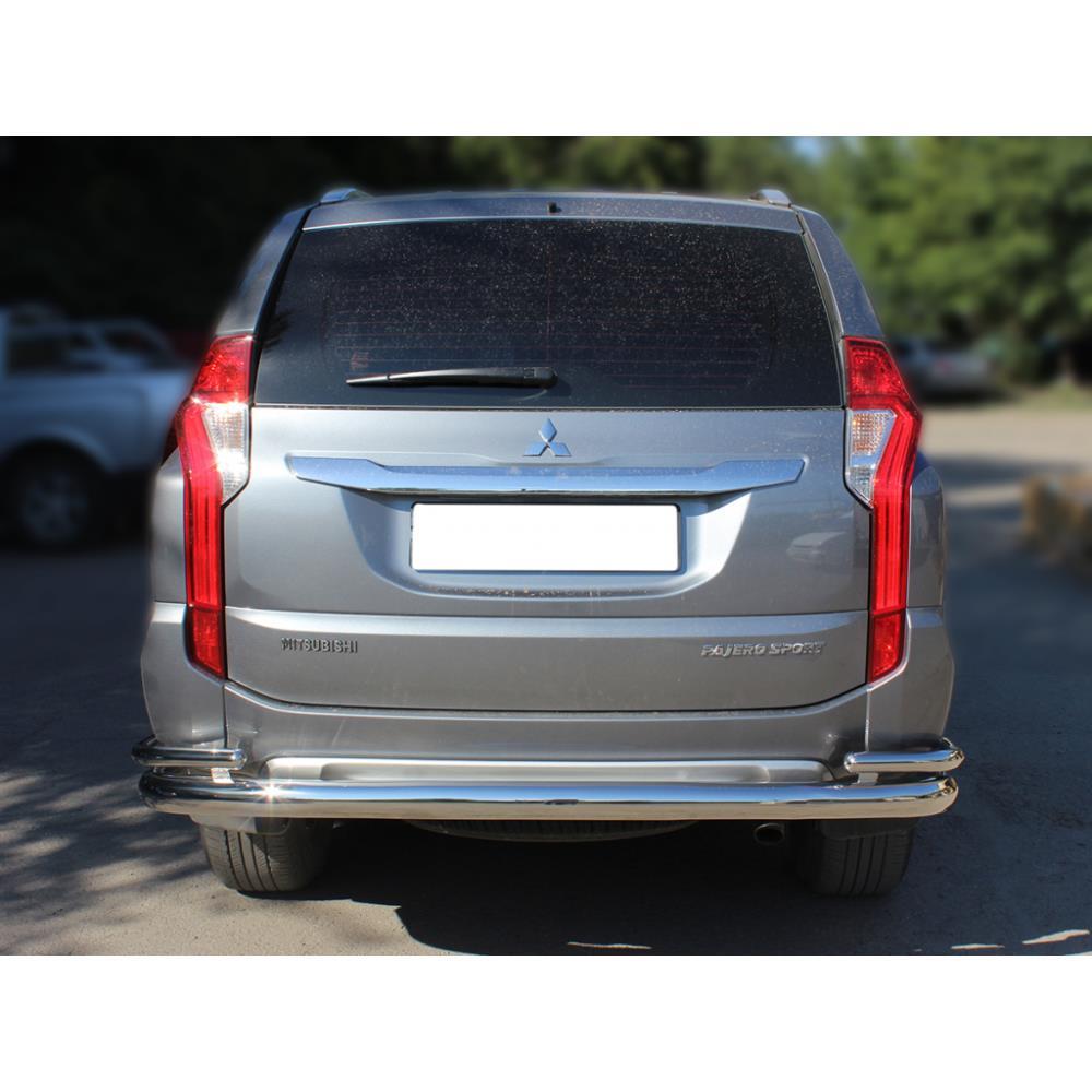 Защита заднего бампера "Волна" d-76+43