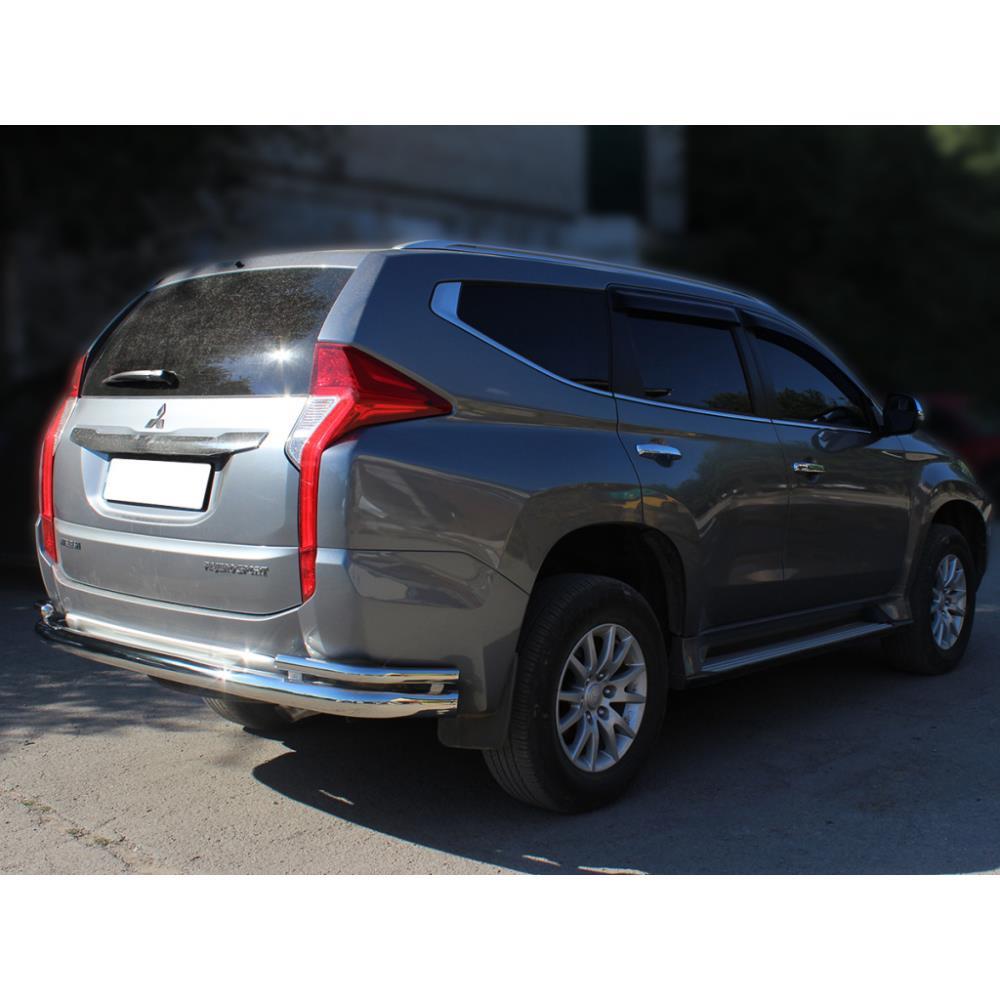 Защита заднего бампера "Волна" d-76+43