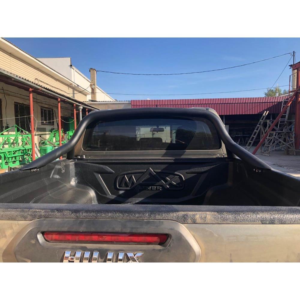 Защитные дуги кузова c покрытием "раптор" Toyota Hilux Black Onyx 2020