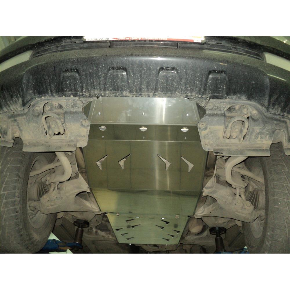 24.06ABC Защита КПП Toyota LC 200 V-4.5TD (2007-10.2015) (Алюминий 4 мм)