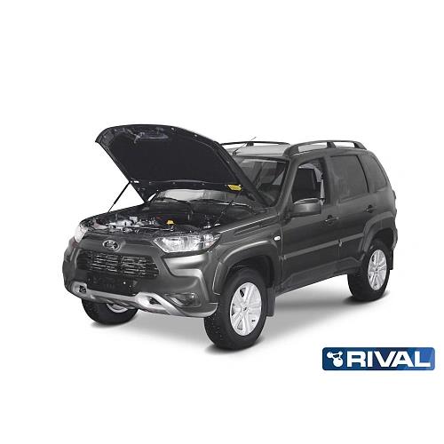 Амортизаторы капота Rival (2 шт.) LADA Niva Travel 2021-
