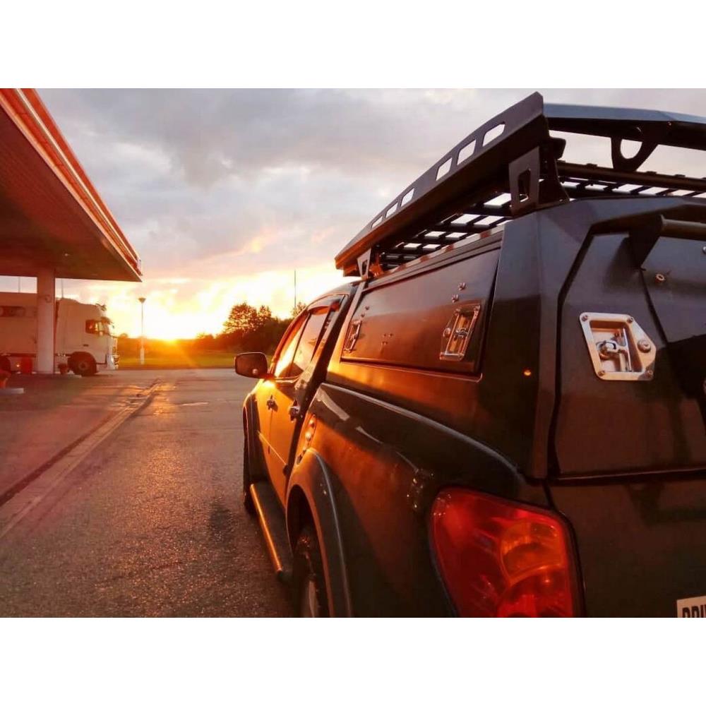 Багажник алюминиевый короткий для кунга