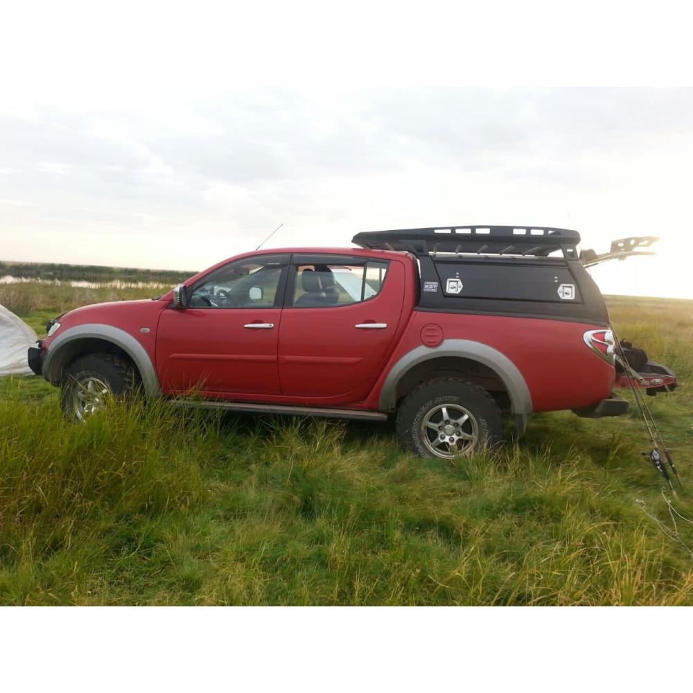 Багажник алюминиевый короткий для кунга