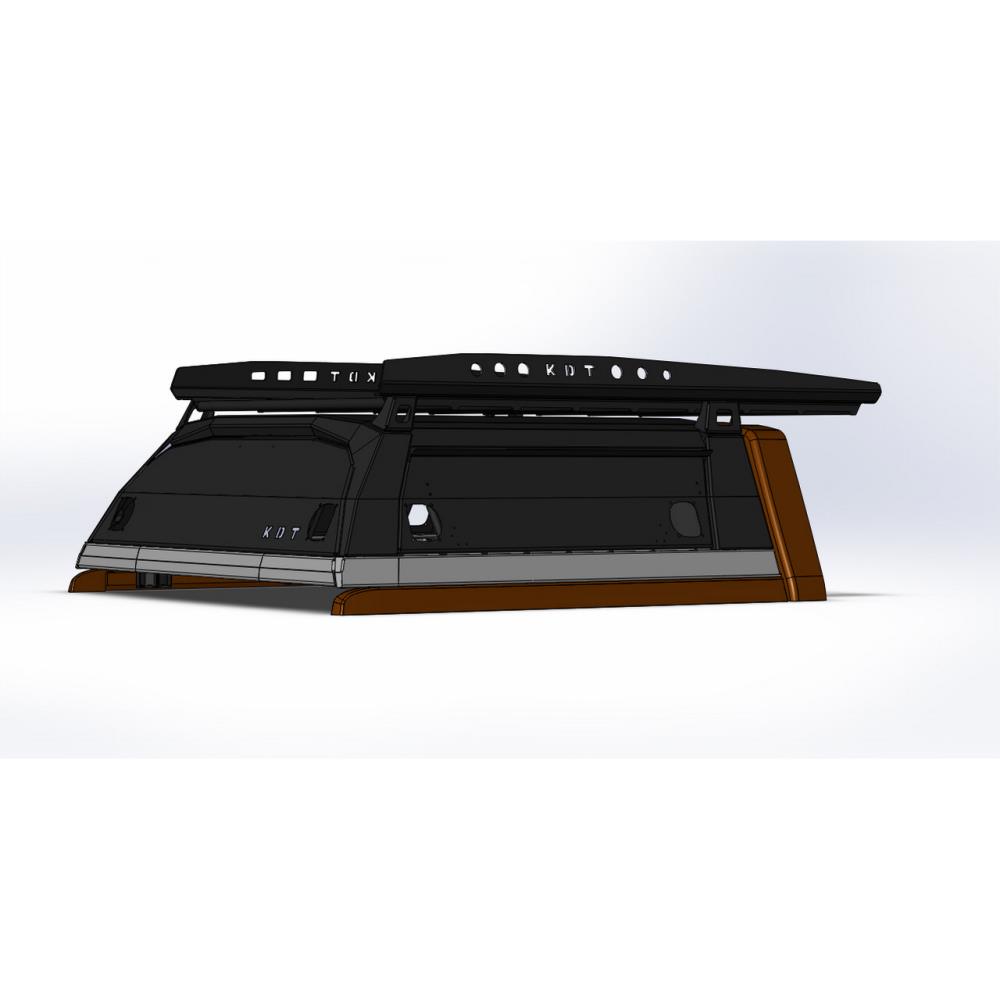 Багажник алюминиевый короткий для кунга