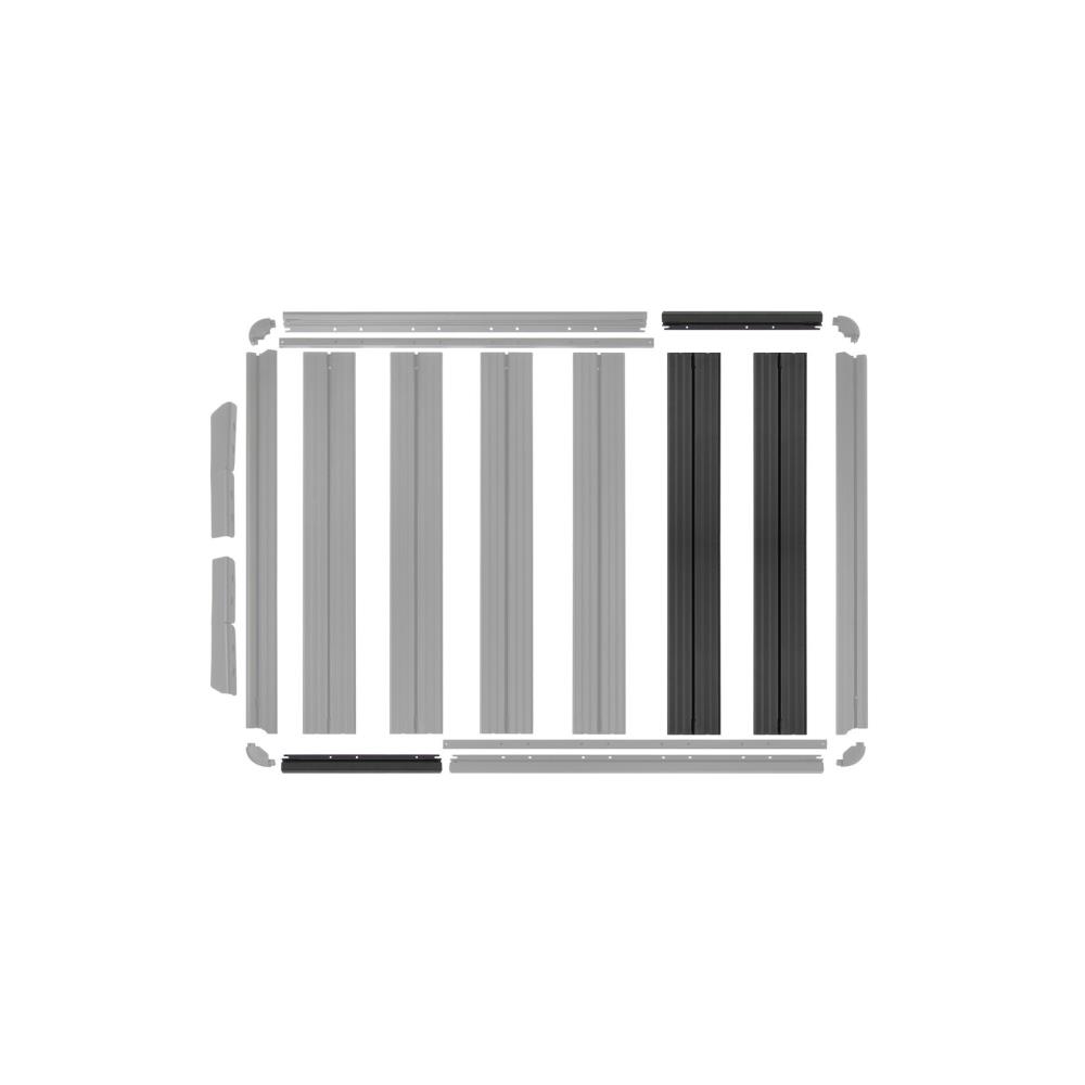 БАГАЖНИК АЛЮМИНИЕВЫЙ (ПЛАТФОРМА С КРЕПЛЕНИЕМ) RIVAL 1955х1270 ДЛЯ TOYOTA LAND CRUISER 200