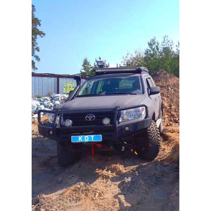 Багажник экспедиционный аэродинамический алюминиевый - Toyota Land Cruiser 200