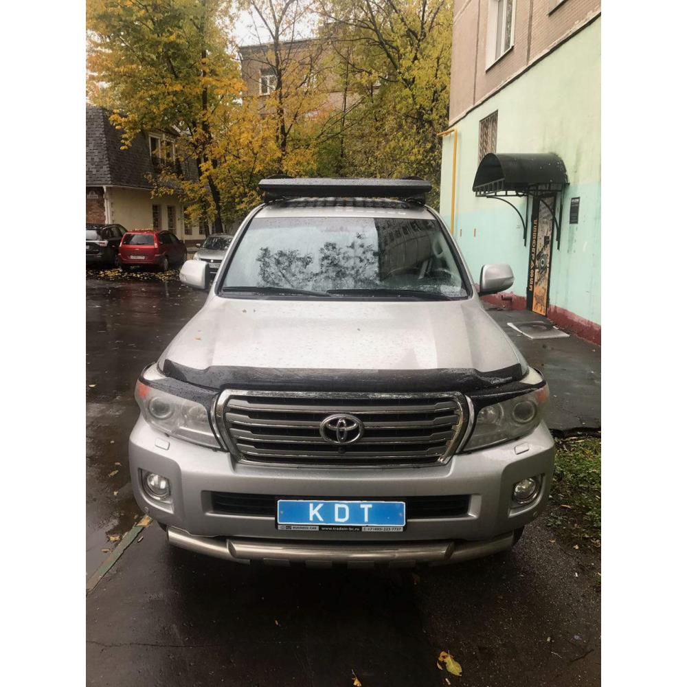Багажник экспедиционный аэродинамический алюминиевый - Toyota Land Cruiser 200
