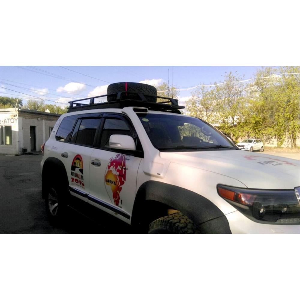 Багажник экспедиционный "Люкс" алюминиевый - Toyota Land Cruiser 200