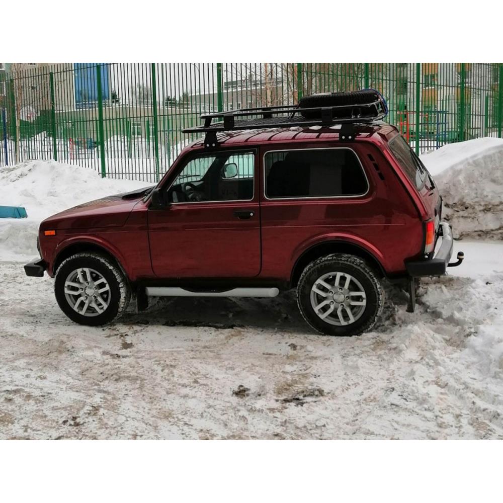 Багажник экспедиционный на НИВА 2121 c 2х слойной полимерной окраской