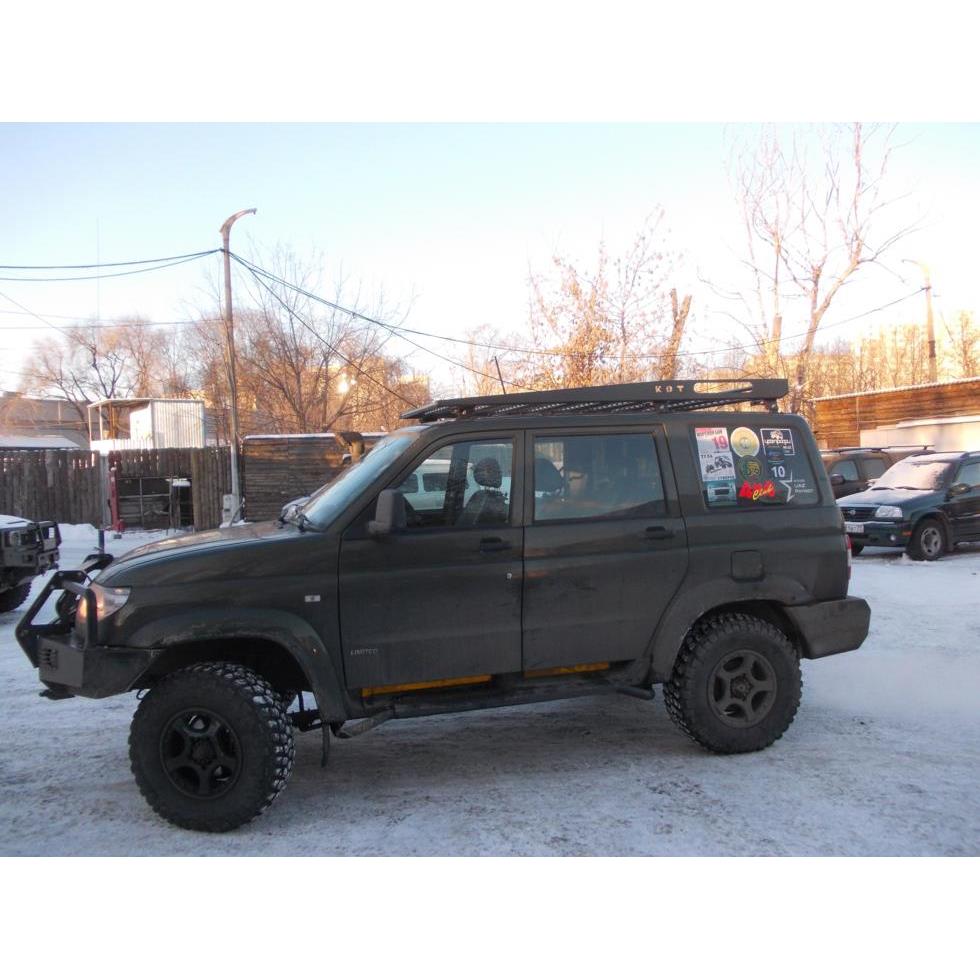 Багажник экспедиционный (штампованный) - УАЗ Патриот