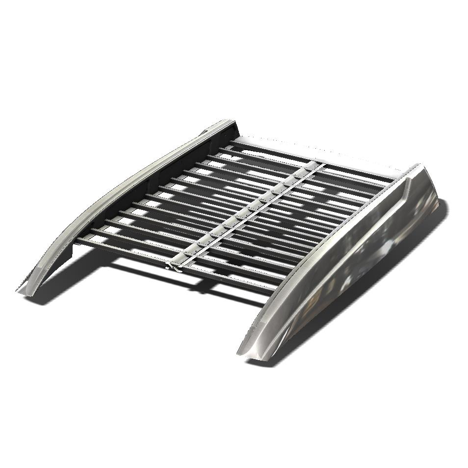 Багажник на крышу UAZ Патриот АВС-Дизайн (на рейлинги)