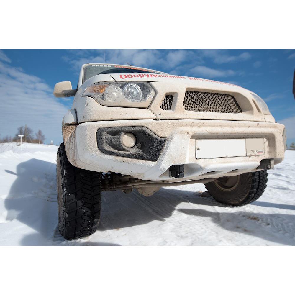 Бампер АВС-Дизайн передний UAZ Патриот/Пикап/Карго 2005- (базовый